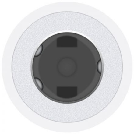 Адаптер Apple USB-C - 3.5 mm Headphone Jack Adapter, бел, MU7E2ZM/A Адаптер Apple USB-C - 3.5 mm Headphone Jack Adapter, бел, MU7E2ZM/A