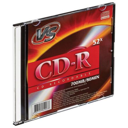 Диск CD-R VS, 700 Мб, 52x, Slim Case, КОМПЛЕКТ 5 шт., VSCDRSL501 Диск CD-R VS, 700 Мб, 52x, Slim Case, КОМПЛЕКТ 5 шт., VSCDRSL501