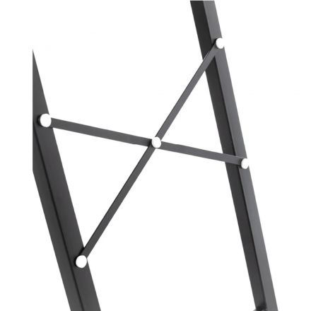 Стремянка  Jet Black 3 шир.ступ. с ковриком, сталь, Zalger, арт. 9910-3