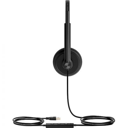 Гарнитура головная Yealink UH34 Lite Dual UC Дуо, Проводная,HD звук, USB