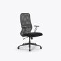 Кресло Sit 8 B2-8T - X1+UMF(X1) /Uh00/Wh00/T21bP-b(M09.B11.G19.W01) Св.серый-Черный