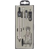 Готовальня профессиональная KOH-I-NOOR, 6 предметов, пластиковый пенал с европодвесом, 06902B0000TE Готовальня профессиональная KOH-I-NOOR, 6 предметов, пластиковый пенал с европодвесом, 06902B0000TE