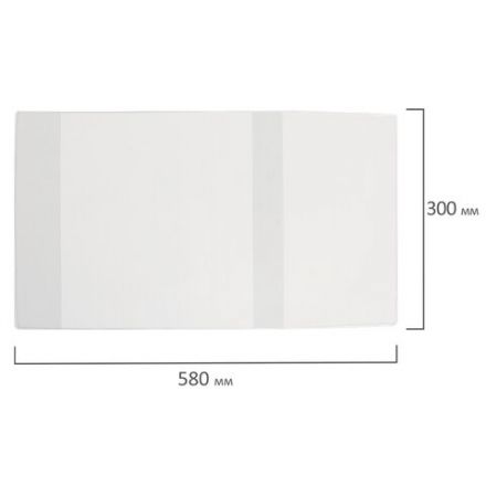 Обложка ПП со штрихкодом для учебников и тетрадей А4, контурных карт БОЛЬШОГО ФОРМАТА, ПЛОТНАЯ, 100 мкм, 300х580 мм, ПИФАГОР, 229367 Обложка ПП со штрихкодом для учебников и тетрадей А4, контурных карт БОЛЬШОГО ФОРМАТА, ПЛОТНАЯ, 100 мкм, 300х580 мм, ПИФАГОР, 229367