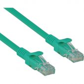 Патч-корд ExeGate UTP-RJ45-RJ45-5e-1M-GN, UTP, cat.5e, 1м, зеленый