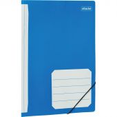 Папка на резинках Attache А4 картонная синяя (400 г/кв.м, до 200 листов)