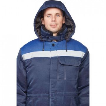 Куртка рабочая зимняя муж з32-КУ син/вас смес 68-70/182-188 (Арсенал-СП) Куртка рабочая зимняя муж з32-КУ син/вас смес 68-70/182-188 (Арсенал-СП)