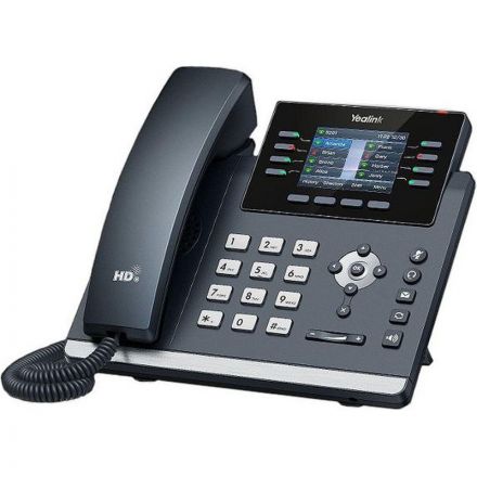 IP-телефон Yealink SIP-T44U,12 аккаунт,2 порта USB,цвет экр,PoE,GigE,без БП