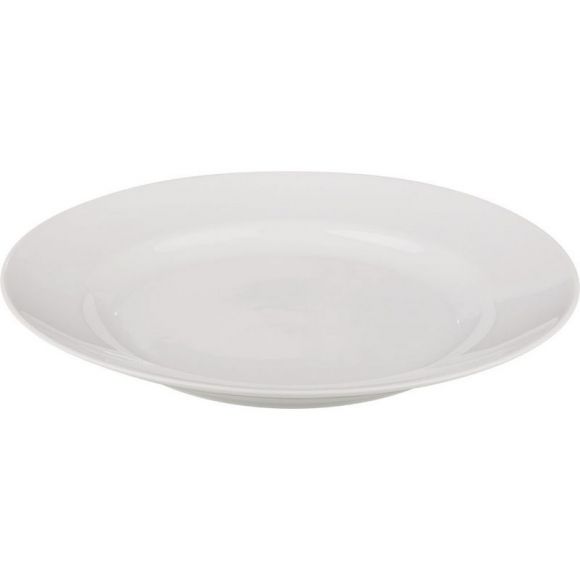 Тарелка мелкая 240мм фарфор белая (4С0170)