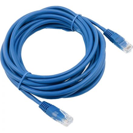 Патч-корд A1, A1-LCU5E-5M-BL, 5 м., U/UTP, 5e, CCA, синий