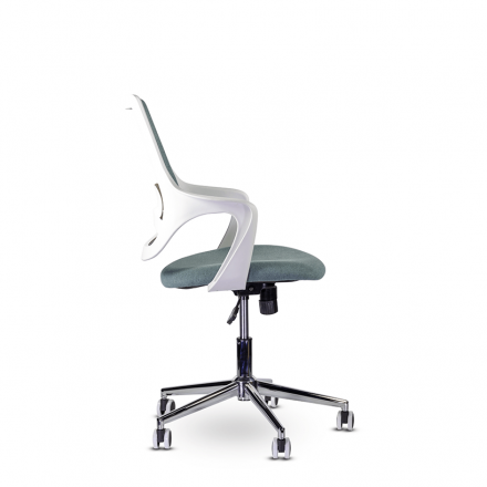 Кресло М-804 Ситро/Citro whitePL хром Ср МТ01-6/МТ70-06 (бирюза) Кресло М-804 Ситро/Citro whitePL хром Ср МТ01-6/МТ70-06 (бирюза)