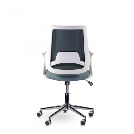 Кресло М-804 Ситро/Citro whitePL хром Ср МТ01-6/МТ70-06 (бирюза) Кресло М-804 Ситро/Citro whitePL хром Ср МТ01-6/МТ70-06 (бирюза)