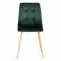 Стул Tetchair CHILLY (mod. 7094-1) вельвет/металл, 44,5х52,5х86 см, dark green (темно-зеленый) HLR57 / натуральный Стул Tetchair CHILLY (mod. 7094-1) вельвет/металл, 44,5х52,5х86 см, dark green (темно-зеленый) HLR57 / натуральный
