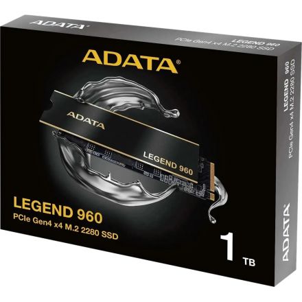 SSD накопитель A-DATA Legend 960 M.2 1Tb, PCI-E 4.0 x4 2280(ALEG-960-1TCS)