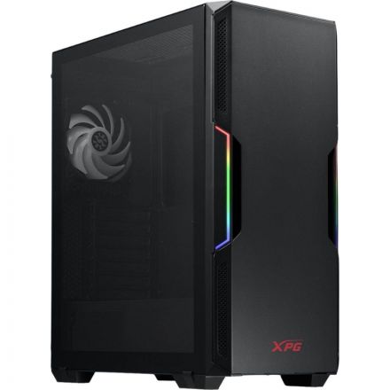 Корпус ADATA XPG STARKER BLACK Midi-Tower, черный, 120mm ARGB fan