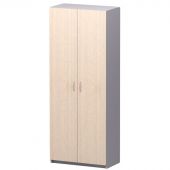 Шкаф закрытый СП-Бюджет 2554 (дуб шамони светлый/серый, 716х294х1810 мм) Шкаф закрытый СП-Бюджет 2554 (дуб шамони светлый/серый, 716х294х1810 мм)