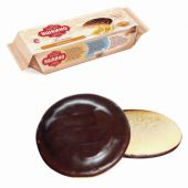 Печенье ЯШКИНО "Апельсин", сдобное, с бисквитом, джемом и шоколадной глазурью, 137 г, ЯП206 Печенье ЯШКИНО "Апельсин", сдобное, с бисквитом, джемом и шоколадной глазурью, 137 г, ЯП206