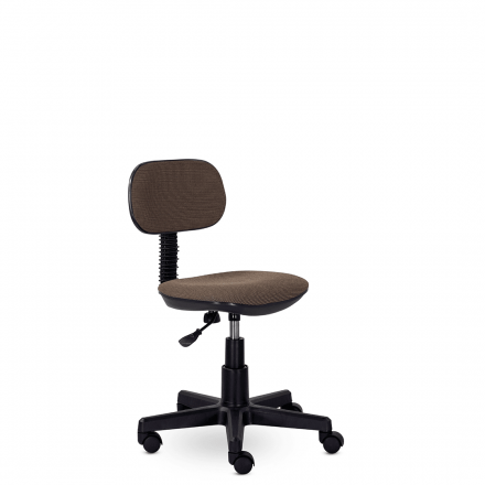 Кресло Эрго б/п С24 (коричнево-бежевый клетка)