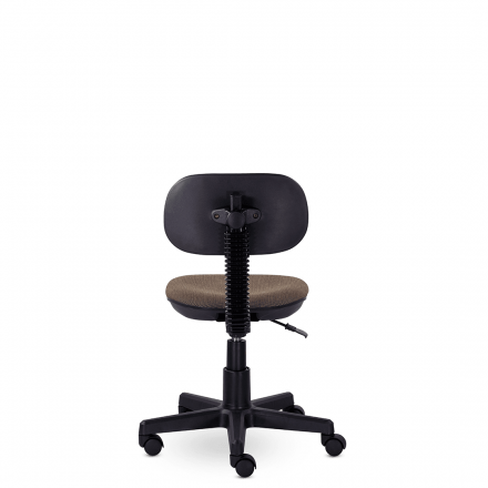 Кресло Эрго б/п С24 (коричнево-бежевый клетка)