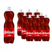 Напиток Добрый Cola газ. 1,5л ПЭТ 9шт/уп
