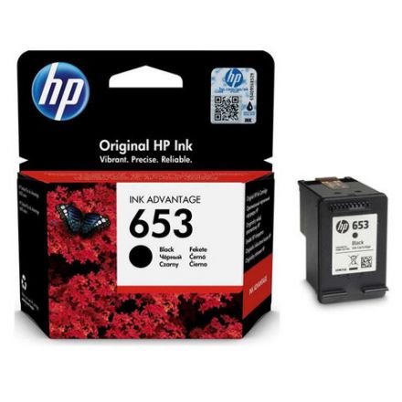 Картридж струйный HP (3YM75AE) DeskJet Plus Ink Advantage 6075/6475, №653, черный, 360 страниц, оригинальный Картридж струйный HP (3YM75AE) DeskJet Plus Ink Advantage 6075/6475, №653, черный, 360 страниц, оригинальный