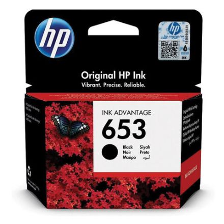 Картридж струйный HP (3YM75AE) DeskJet Plus Ink Advantage 6075/6475, №653, черный, 360 страниц, оригинальный Картридж струйный HP (3YM75AE) DeskJet Plus Ink Advantage 6075/6475, №653, черный, 360 страниц, оригинальный