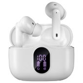 Наушники с микрофоном беспроводные Sven E-310B, TWS Bluetooth, разъем Type-C, белый