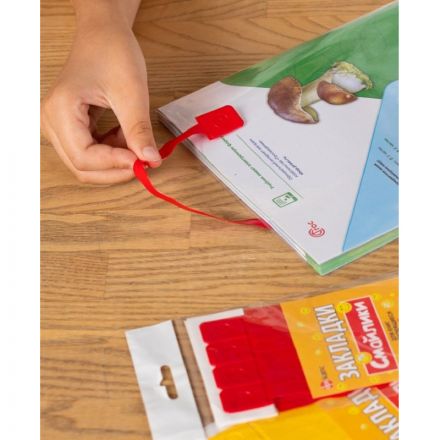 Закладка самоклеящиеся для книг,'смайлики',наб.8 шт,300мкм,красные,2935-102 Закладка самоклеящиеся для книг,'смайлики',наб.8 шт,300мкм,красные,2935-102