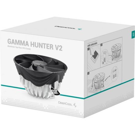 Кулер Deepcool Gamma Hunter V2 Soc-AM5/AM4/1200/1700/1851чер Кулер Deepcool Gamma Hunter V2 Soc-AM5/AM4/1200/1700/1851чер