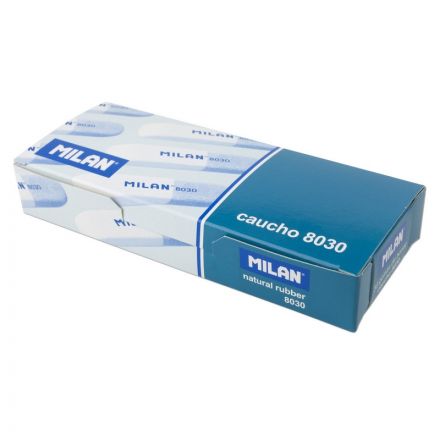 Ластик каучуковый Milan 8030 комбинир. для стирания чернил и графита Ластик каучуковый Milan 8030 комбинир. для стирания чернил и графита