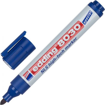 Маркер навигационный EDDING E-8030/3 синий 1,5-3 мм Маркер навигационный EDDING E-8030/3 синий 1,5-3 мм