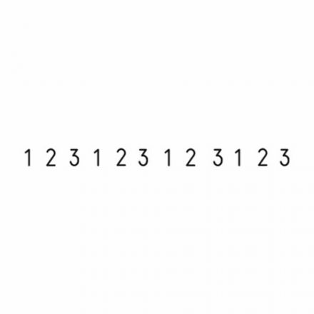 Нумератор ручной ленточный, 12 разрядов, оттиск 62 х5 мм, TRODAT 15512, 54905