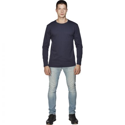 Футболка (160 г.) с длинным рукавом т.-син.(L) Футболка (160 г.) с длинным рукавом т.-син.(L)