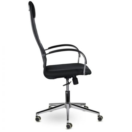 Кресло UP_СН-601 Соло хром SoloСН Ср S-0401 (черный) Кресло UP_СН-601 Соло хром SoloСН Ср S-0401 (черный)