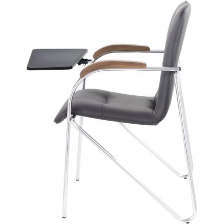 Конференц-кресло UP_EChair SAMBA(Самба) BOX СН Д8 Z11 (черный) со столиком