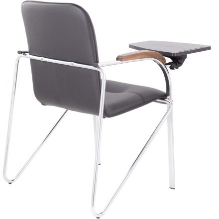 Конференц-кресло UP_EChair SAMBA(Самба) BOX СН Д8 Z11 (черный) со столиком