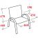 Конференц-кресло UP_EChair SAMBA(Самба) BOX СН Д8 Z11 (черный) со столиком