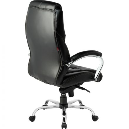 Кресло BN_Dp_Руководителя EChair-535 MPU к/з черный, хром