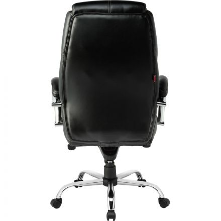 Кресло BN_Dp_Руководителя EChair-535 MPU к/з черный, хром