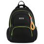 Рюкзак Berlingo NeonBase "Bright green" 41*30*17см, 2 отделения, 4 кармана, эргономичная спинка