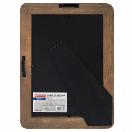 Рамка из мангового дерева BRAUBERG LOFT EGO, фото 15х21 см, стекло, 20х26 см, 391281 Рамка из мангового дерева BRAUBERG LOFT EGO, фото 15х21 см, стекло, 20х26 см, 391281