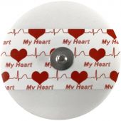 Электрод ЭКГ однораз My Heart, тверд, на вспен осн,D55мм (50 шт/упак)Китай