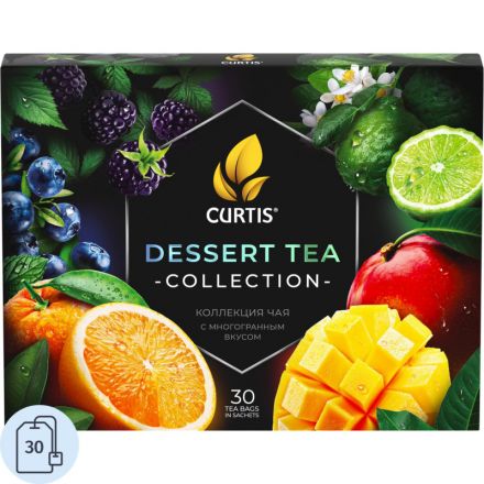 Чай Curtis ассорти Dessert Tea Collection, 30шт/уп