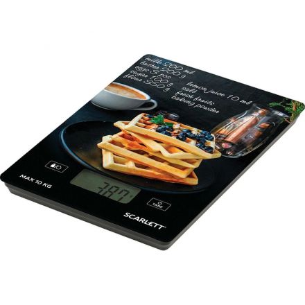 Весы кухонные Scarlett SC-KS57P75, Венские вафли