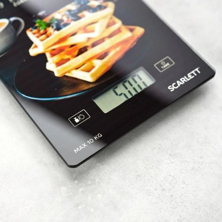 Весы кухонные Scarlett SC-KS57P75, Венские вафли