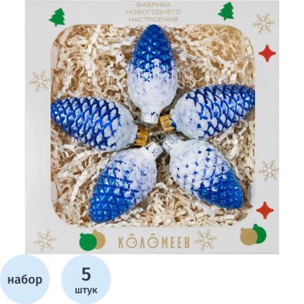 Набор игрушек Шишки 4, из 5 фигурок, в подарочной упаковке, НФ-2313