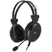 Гарнитура A4Tech HU-30 черный 2м накладные USB Гарнитура A4Tech HU-30 черный 2м накладные USB