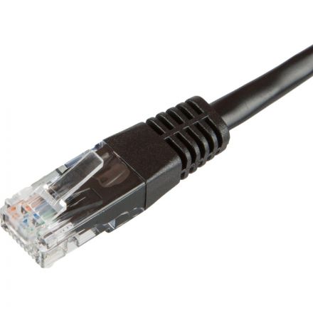 Патч-корд BigTech OPCC009 UTP CCA кат.5e/2м/литой/многожильный (черный)