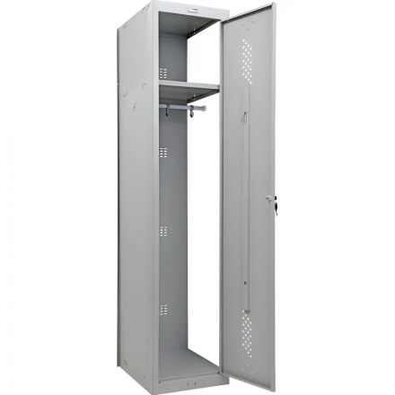 Шкаф для одежды металлический ПРАКТИК ML-01-40 (LS-001-40)усил. доп. модуль