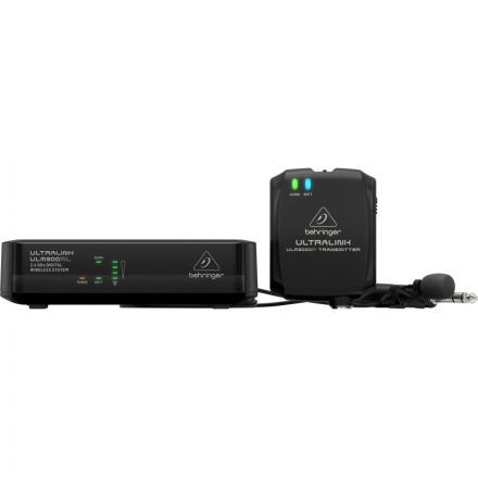 Радиосистема Behringer ULM300LAV, 2,4 ГГц, одноканальная с петличным мкф Радиосистема Behringer ULM300LAV, 2,4 ГГц, одноканальная с петличным мкф