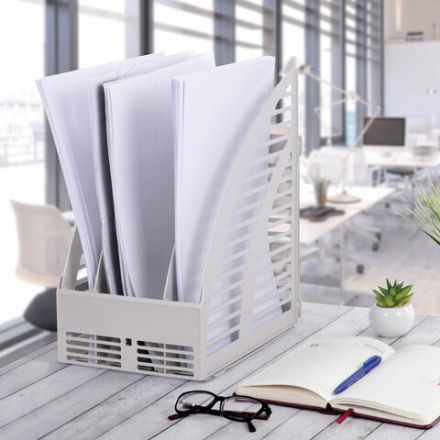 Лоток вертикальный для бумаг STAFF, 245х165х285 мм, 3 отделения, сетчатый, сборный, серый, 237294 Лоток вертикальный для бумаг STAFF, 245х165х285 мм, 3 отделения, сетчатый, сборный, серый, 237294